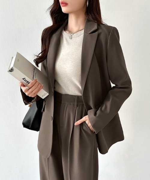 セール】セットアップスーツ テーラードジャケット スラックスパンツ
