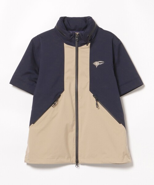72. BEAMS GOLF ノーカラー ブルゾン BEAMS GOLF（ビームスゴルフ）の