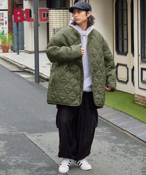 M-65中綿キルティングライナー/キルティングジャケット/キルティング