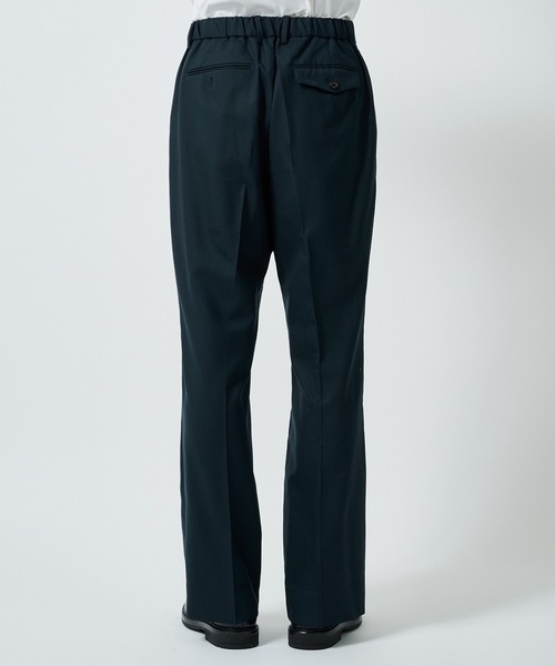 MARKAWARE/マーカウェア】ORGANIC WOOL TROPICAL FLAT FRONT FLAIR