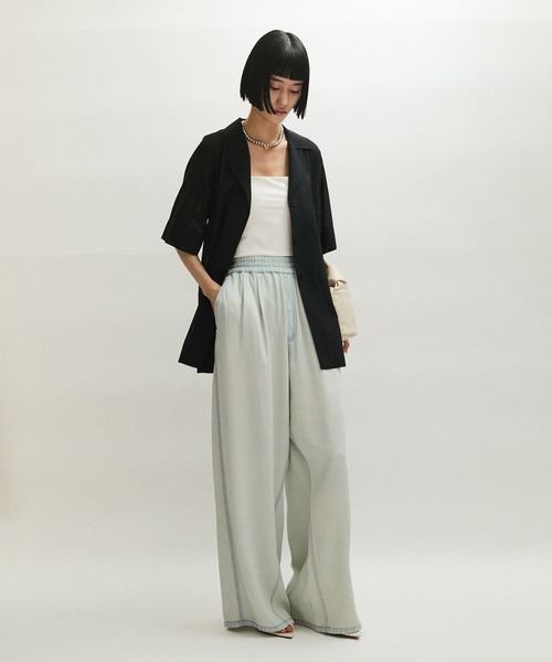 ライトデニムイージーパンツ（デニムパンツ）｜ADAM ET ROPE