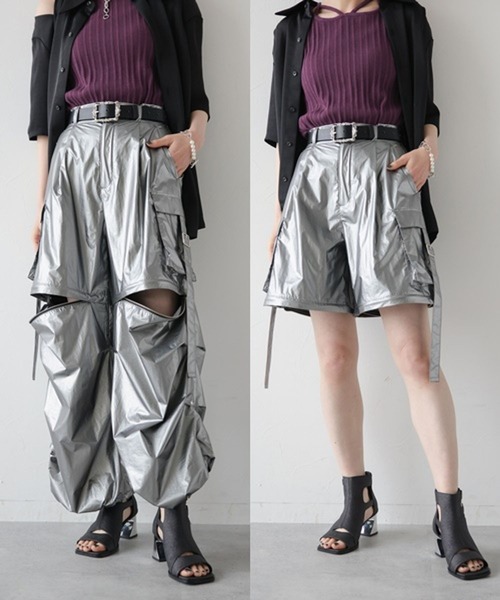 HARE（ハレ）の「2WAYメタルカーゴパンツ(HARE)（カーゴパンツ）」 - WEAR