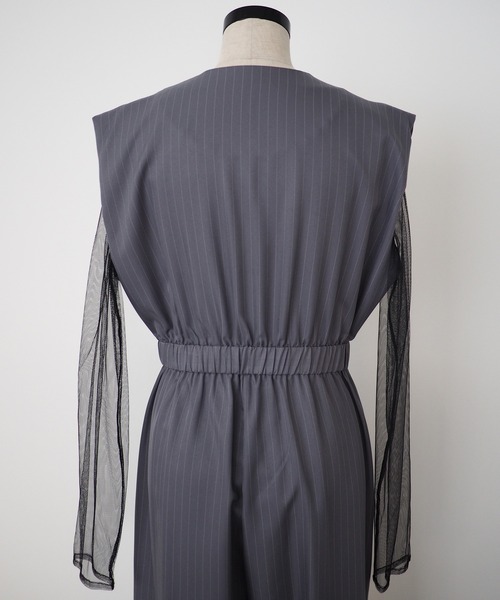 Standout collar all-in-pants（パンツドレス）｜et.UNiVER（エト