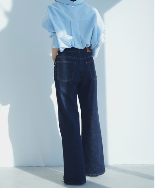 Wide leg denim/ワイドレッグデニム（デニムパンツ）｜anuans（ア