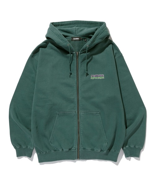 XLARGE（エクストララージ）の「PIGMENTDYE INDY GRAB ZIP HOODED