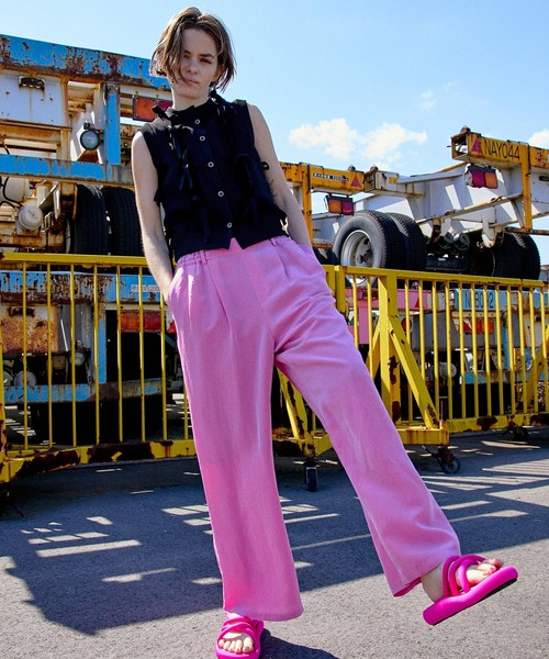 MAISON SPECIAL（メゾンスペシャル）の「リボンホールニットベスト