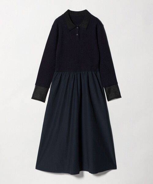 ポロニット ドッキング ワンピース（ワンピース）｜green label