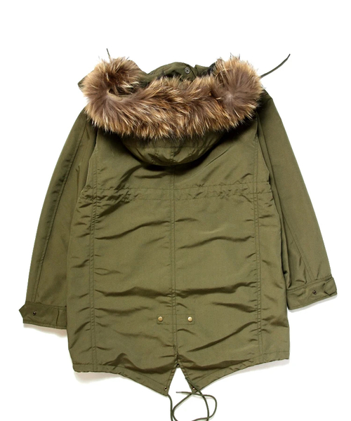 JACKROSE（ジャックローズ）の「リアルファーライナー付きモッズコート