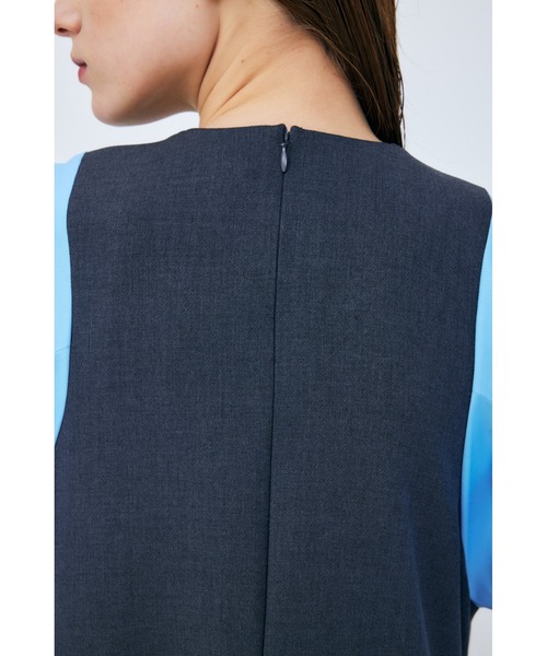 ENFOLD（エンフォルド）の「ダブルクロス タンクレイヤードドレス