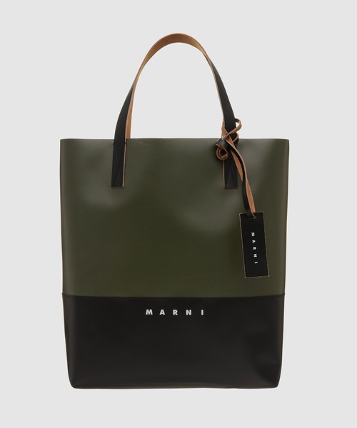 TRIBECA TOTE / カラーコンビネーショントート（トートバッグ）｜MARNI