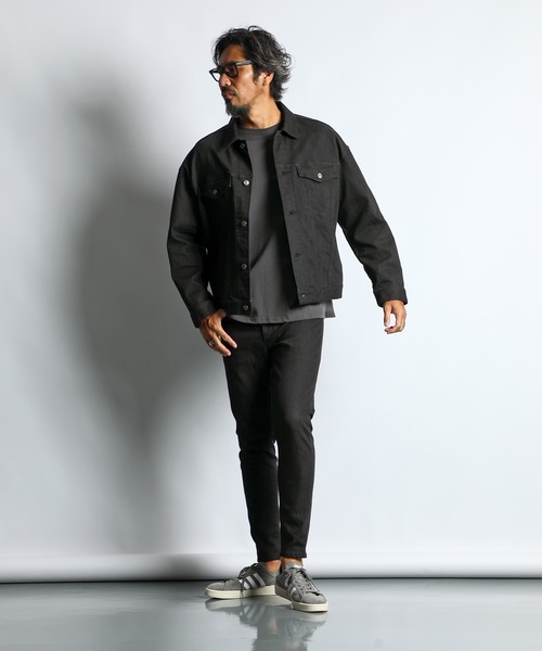 FINE TONE」STAY COLOR DENIM TRUCKER JK：「ファイントーン」シリーズ