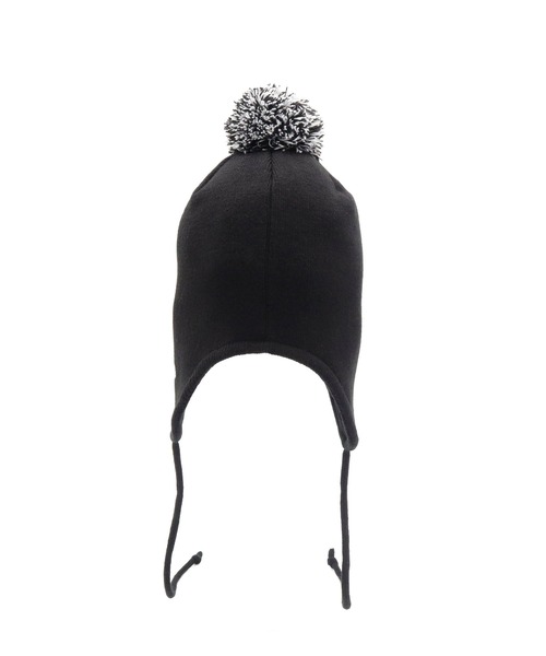 ニューエラ ポンポン付きニット帽 イヤーフラップ（ニットキャップ