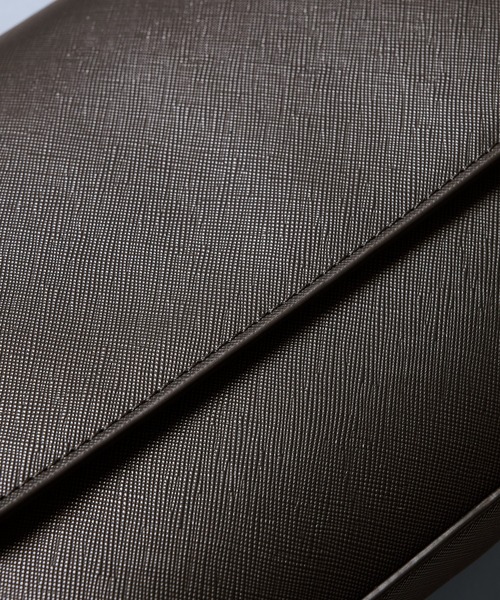 大好評再入荷!!】Saffiano Leather Shoulder Bag ｜防水性/軽量/長さ