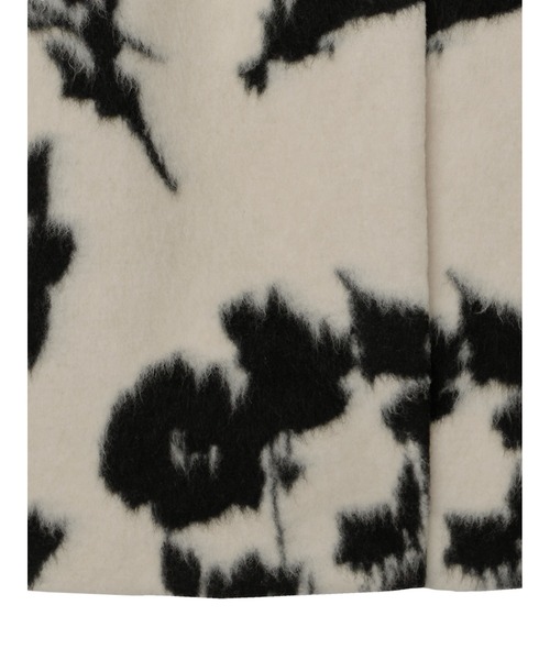 Ameri（アメリ）の「UND SHADOW FLOWER WOOL COAT（チェスターコート