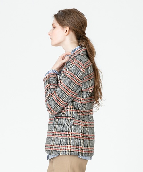 allureville（アルアバイル）の「チェックテーラードジャケット