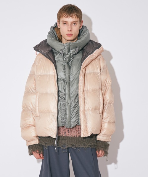 NANGA multilayering down vest blouson（ダウンジャケット/コート