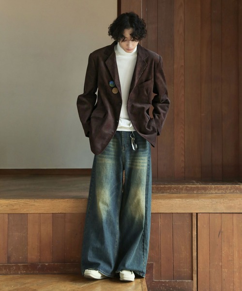 クラシック ヘビーコーデュロイ テーラードジャケット 【セットアップ