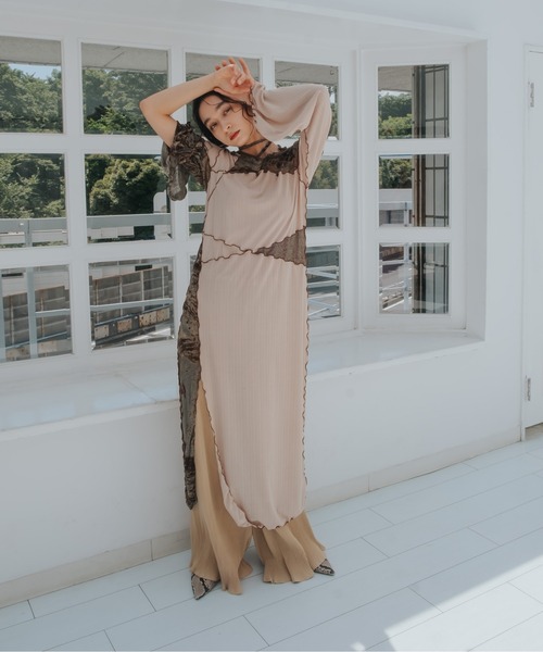 sahara（サハラ）の「Nature Design Switching Dress（ワンピース