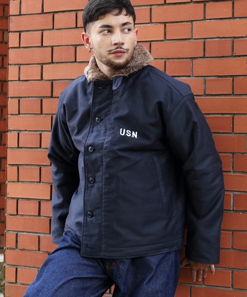 セール】HOUSTON N-1デッキジャケット（ミリタリージャケット
