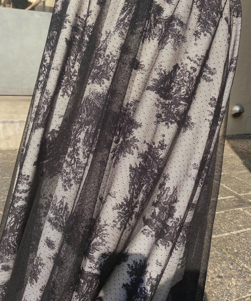 Ameri（アメリ）の「AVA DOT TULLE LAYERED SKIRT（スカート）」 - WEAR