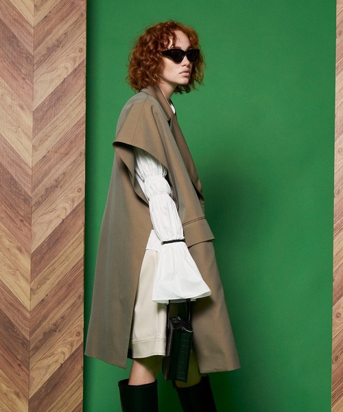 MAISON SPECIAL（メゾンスペシャル）の「High Count Over Gilet/ハイ