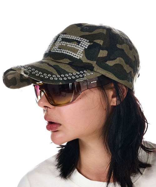 BD STUDS DAMAGE CAP（キャップ）｜BEEDEN（ビーデン）のファッション