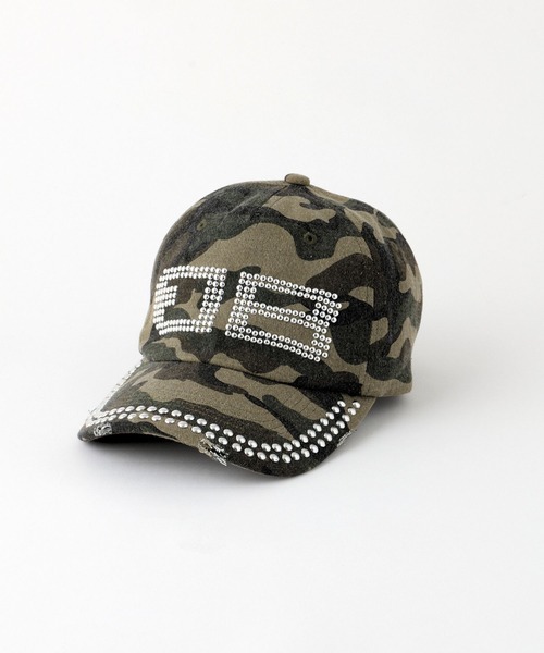 BD STUDS DAMAGE CAP（キャップ）｜BEEDEN（ビーデン）のファッション