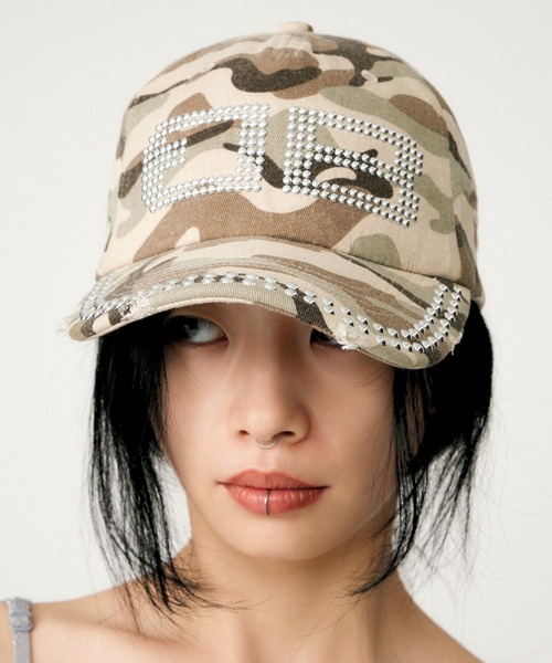 BD STUDS DAMAGE CAP（キャップ）｜BEEDEN（ビーデン）のファッション