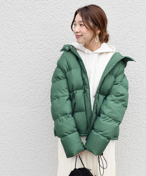 SHIPS（シップス）の「ビッグフードカラーダウン◇（ダウンジャケット