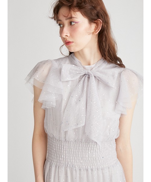 FURFUR（ファーファー）の「【WEB限定カラー】ラメチュールドレス