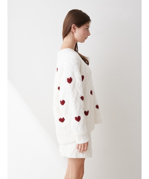 gelato pique（ジェラートピケ）の「【HOLIDAY】ハートアランプル