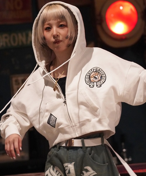 GALFY（ガルフィー）の「GA×GALFY-ガリノハーツZIPパーカー（パーカー