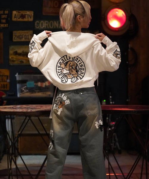 GALFY（ガルフィー）の「GA×GALFY-ガリノハーツZIPパーカー（パーカー