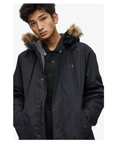 FRED PERRY（フレッドペリー）の「Men Zip-In Liner Fishtail Parka