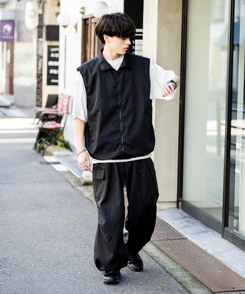 ナイロンテック パラシュートワイドカーゴパンツ（カーゴパンツ