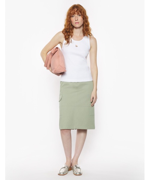 Maison Kitsune（メゾンキツネ）の「BABY FOX RIBBED TANK TOP（タンク