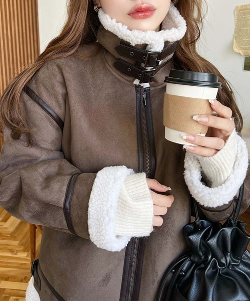 セール】【累計販売枚数3万枚突破！】スエード×ボアフェイクムートンB