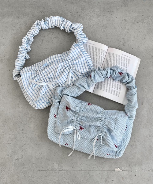 セール】くしゅくしゅギャザーフラップショルダーバッグ（ショルダー