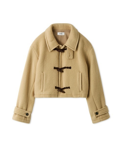 SNIDEL（スナイデル）の「ウールシャギーショートダッフル（ダッフル