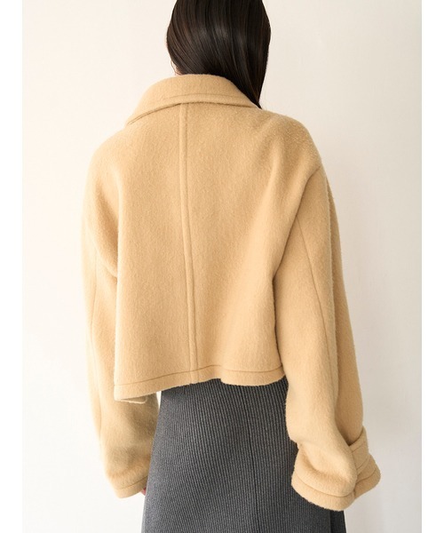 SNIDEL（スナイデル）の「ウールシャギーショートダッフル（ダッフル