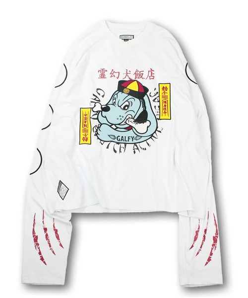 セール】【GALFY/ガルフィー】霊幻犬 ( キョンシー犬 )Tee（Tシャツ