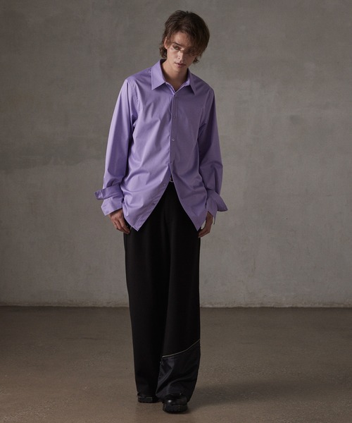 GRANCY】Reverse LayeredDesign Slacks / リバース レイヤードデザイン