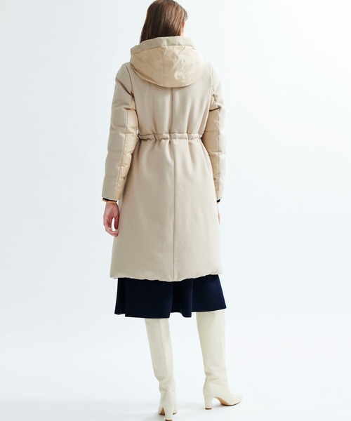 LANVIN en Bleu（ランバンオンブルー）の「ウールコンビロングダウン