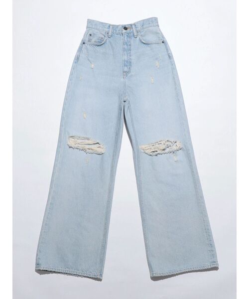 VEQUM（VEQUM）の「【VEQUM】RIM WIDE JEANS（デニムパンツ）」 - WEAR