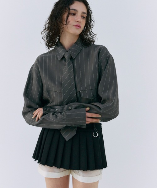 JOSE MOON（ジョゼムーン）の「PLEATS MINI SKIRT/プリーツミニ