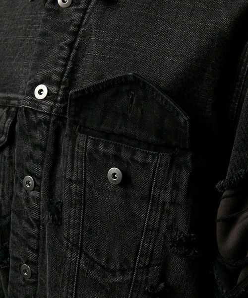 GRANCY（グランシー）の「【GRANCY】Sweat Docking Design Damage