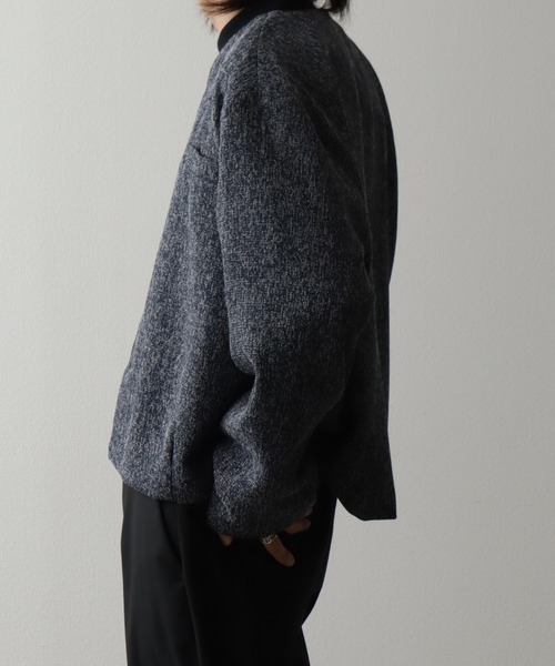 定価129,800円】サルバム ショートツイードブルゾン サイズM 定価