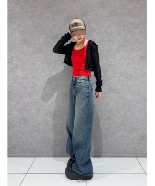 LAGUA GEM（ラグアジェム）の「HOPE LOOSEY BAGGY デニム（デニム