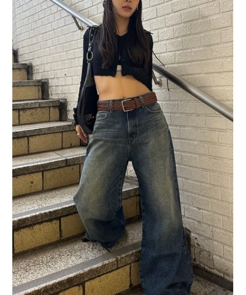 LAGUA GEM（ラグアジェム）の「HOPE LOOSEY BAGGY デニム（デニム