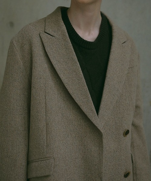 ETRE TOKYO（エトレトウキョウ）の「ピークドラペルウールジャケット